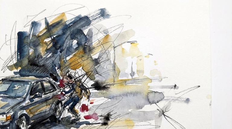 Blood on Northern Boulevard—No More Ghosts in the Crosswalk