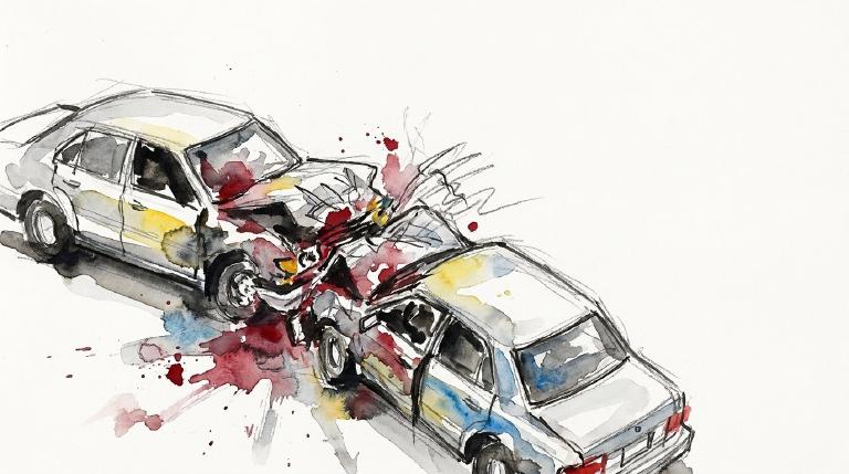 Nights on the FDR. Bodies on the crosswalks.