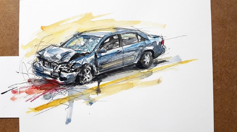 Two deaths on the shore roads. The speed stays up.