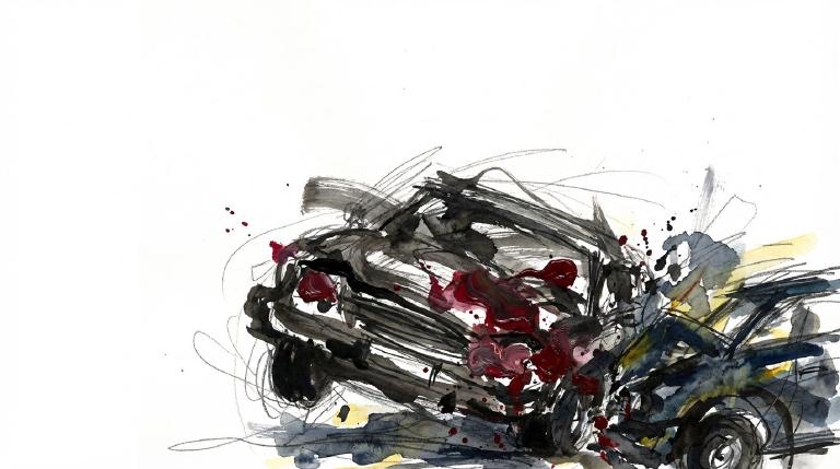 Ocean Parkway, green light, three coffins