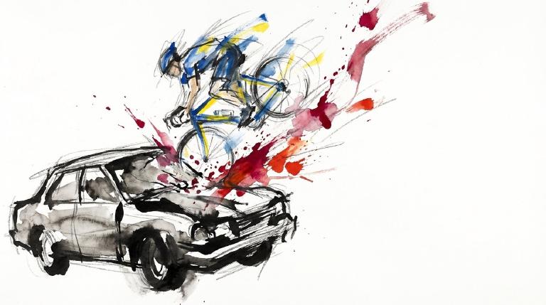 Flatbush (West) on foot and bike: hurt at the corner, again and again