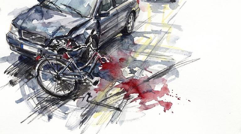 West Village: Bikes Down, Bodies Hurt, Hours Lost