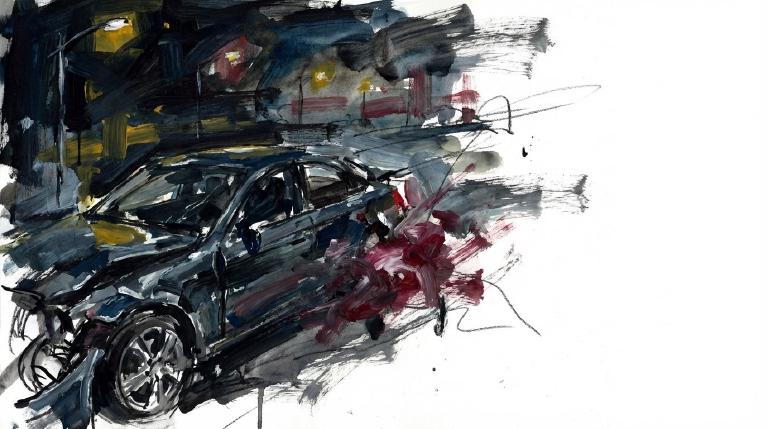 Junction and Corona: a turn, three people down